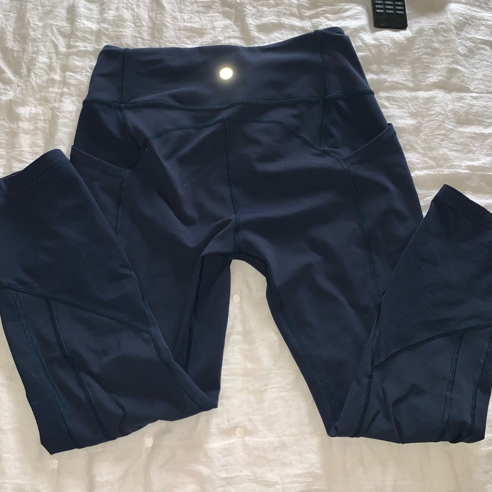 NAVY Lululemon All The Right Places Leggings